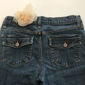 Daisy Fuentes Medium Wash Boot Cut Jeans sz 6